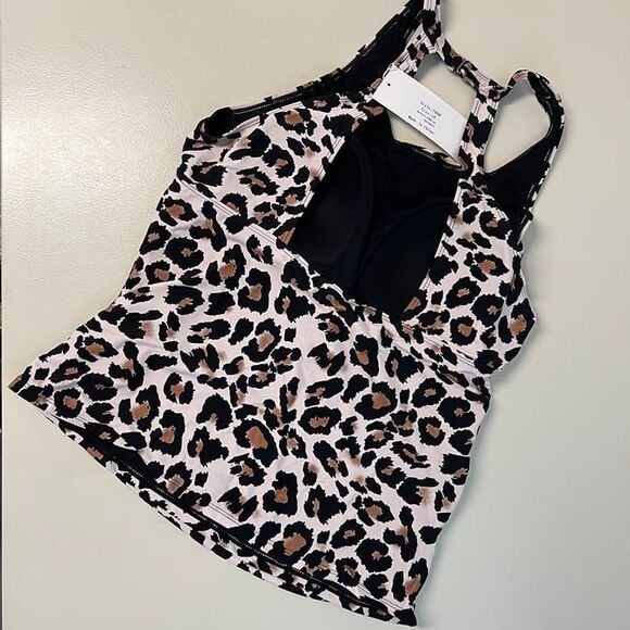 Women's Tankini Swimsuits Two Piece Swimsuit - Size 18 - Picture 3 of 10